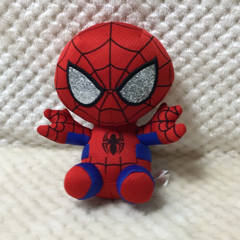 TY Marvel Spider Man Plush 6in Superhero Soft Toy Plush 🕸️